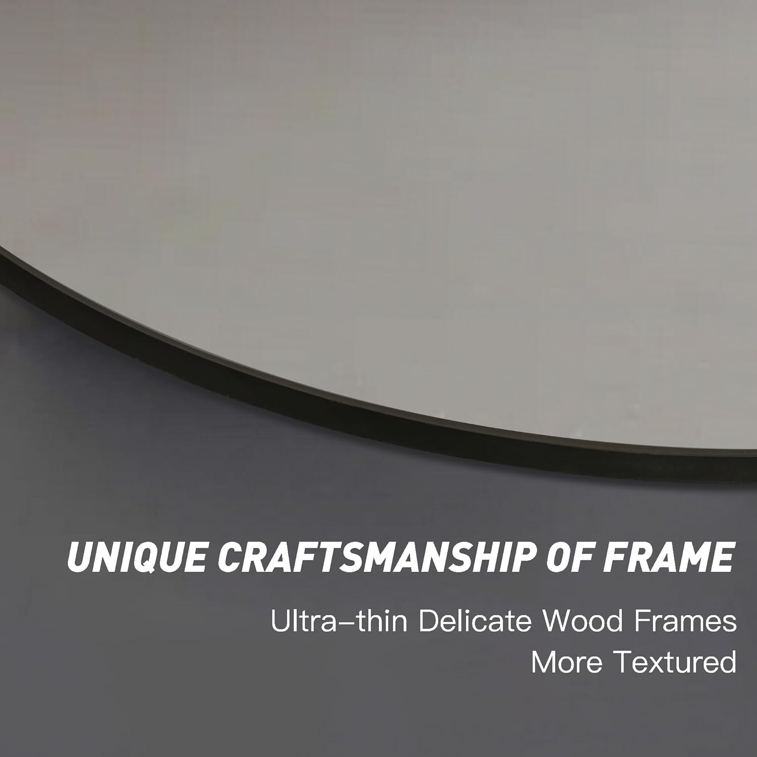 Round Mirror, Black Round Mirror 24 Inch, Circle Wall Mirror Metal Frame, Black Circle Bathroom Mirror, Circular Mirrors For Wall, Living Room, Bedroom, Vanity, Entryway, Hallway._voghion.com